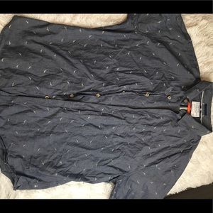 XL slim fit Denim and Flower brand button up